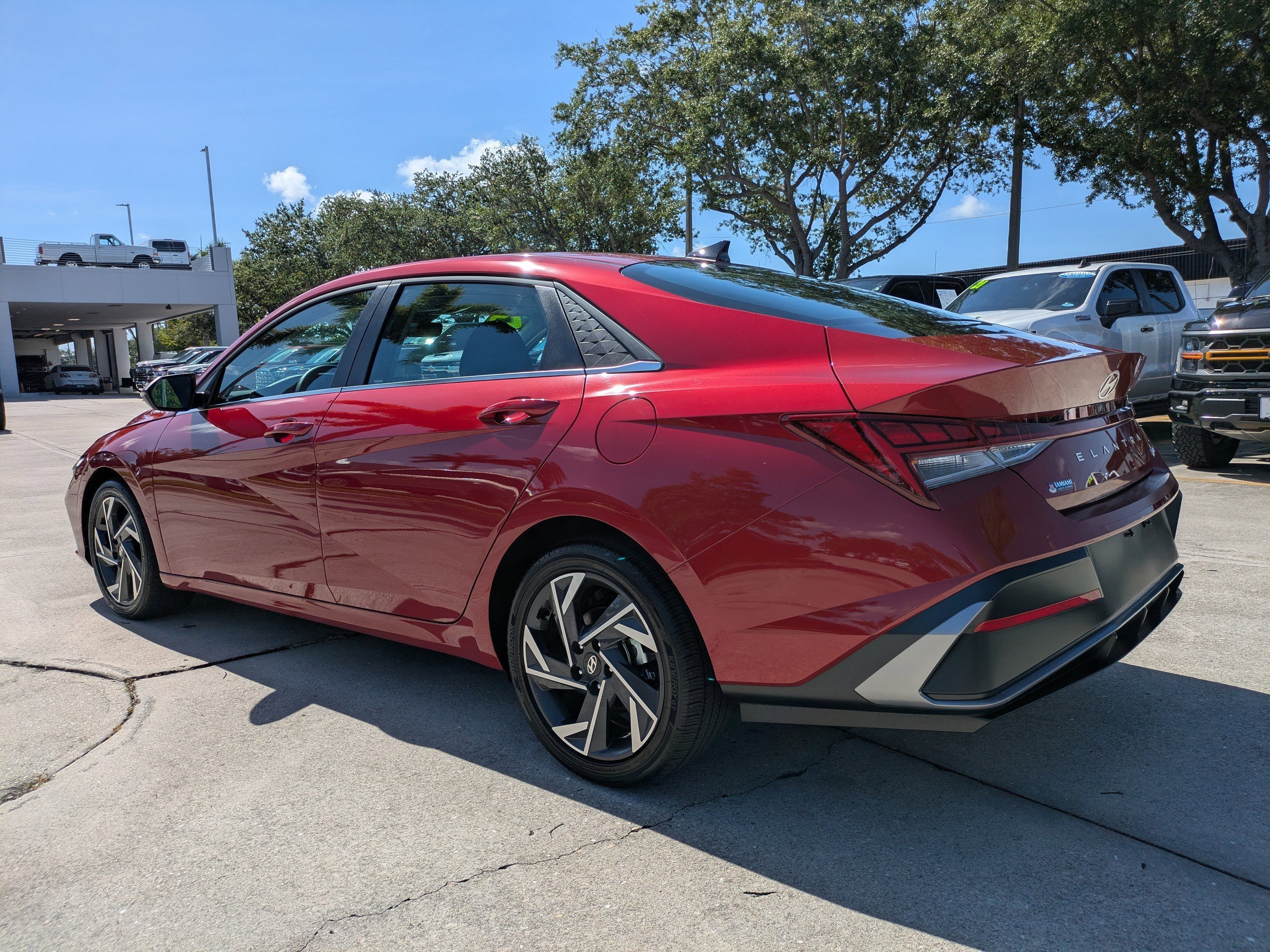 Certified Used 2025 Ultimate Red Hyundai Limited image 6