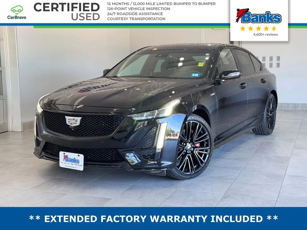 Certified Used 2021 BLACK RAVEN Cadillac V-Series image 1