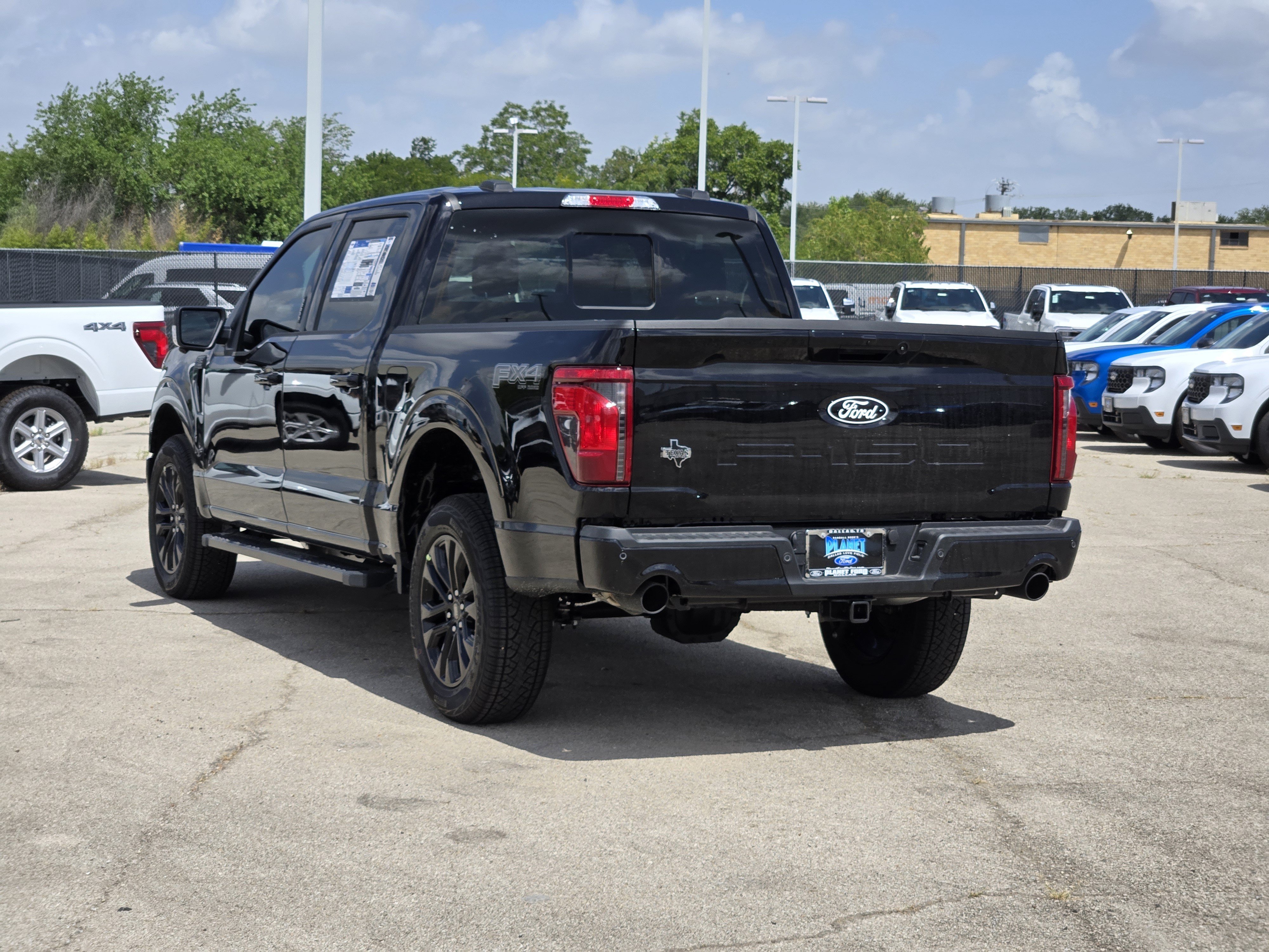 New 2026 Agate Black Metallic Ford XLT image 3
