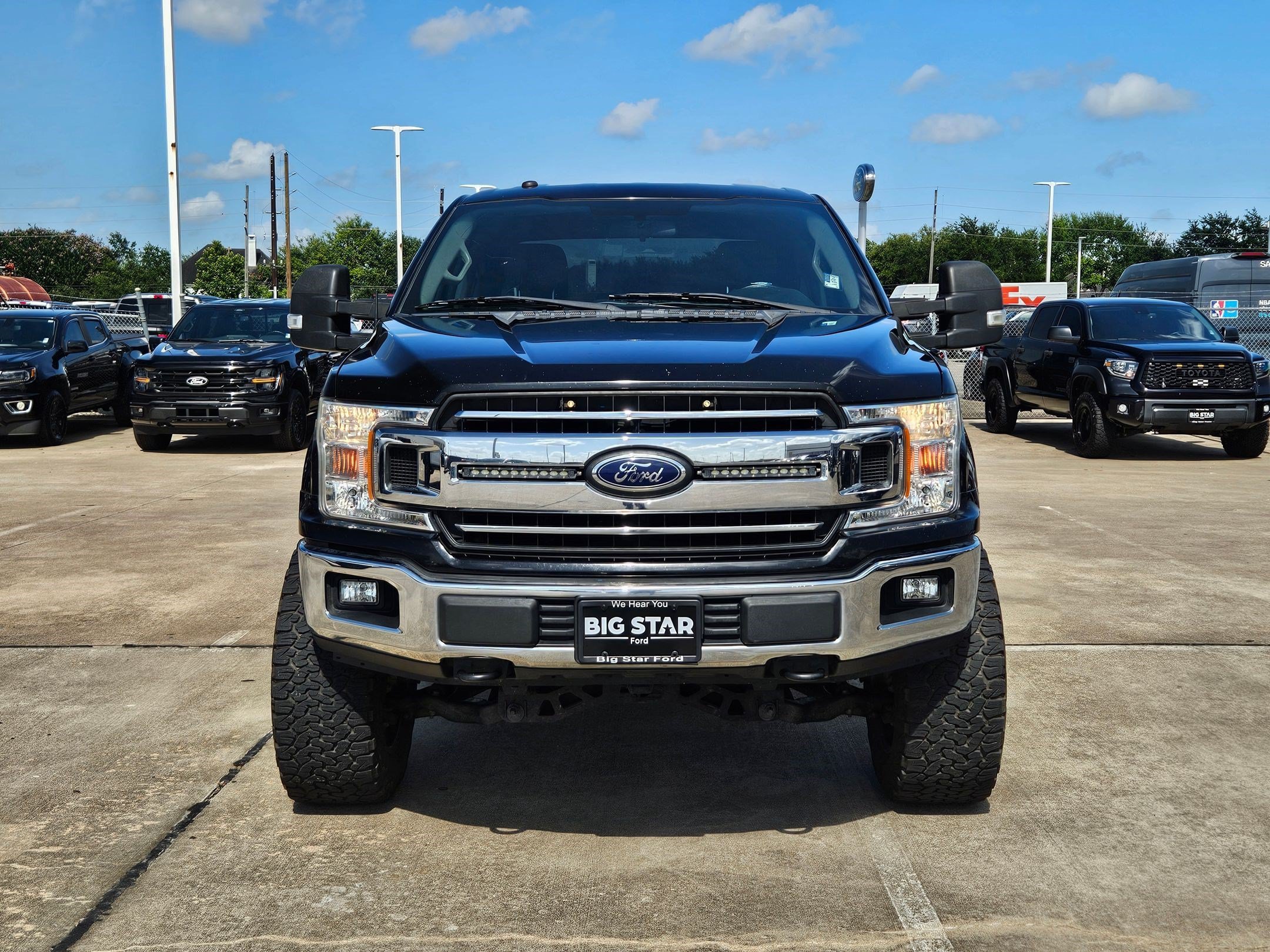 Used 2018 Shadow Black Ford XLT image 8