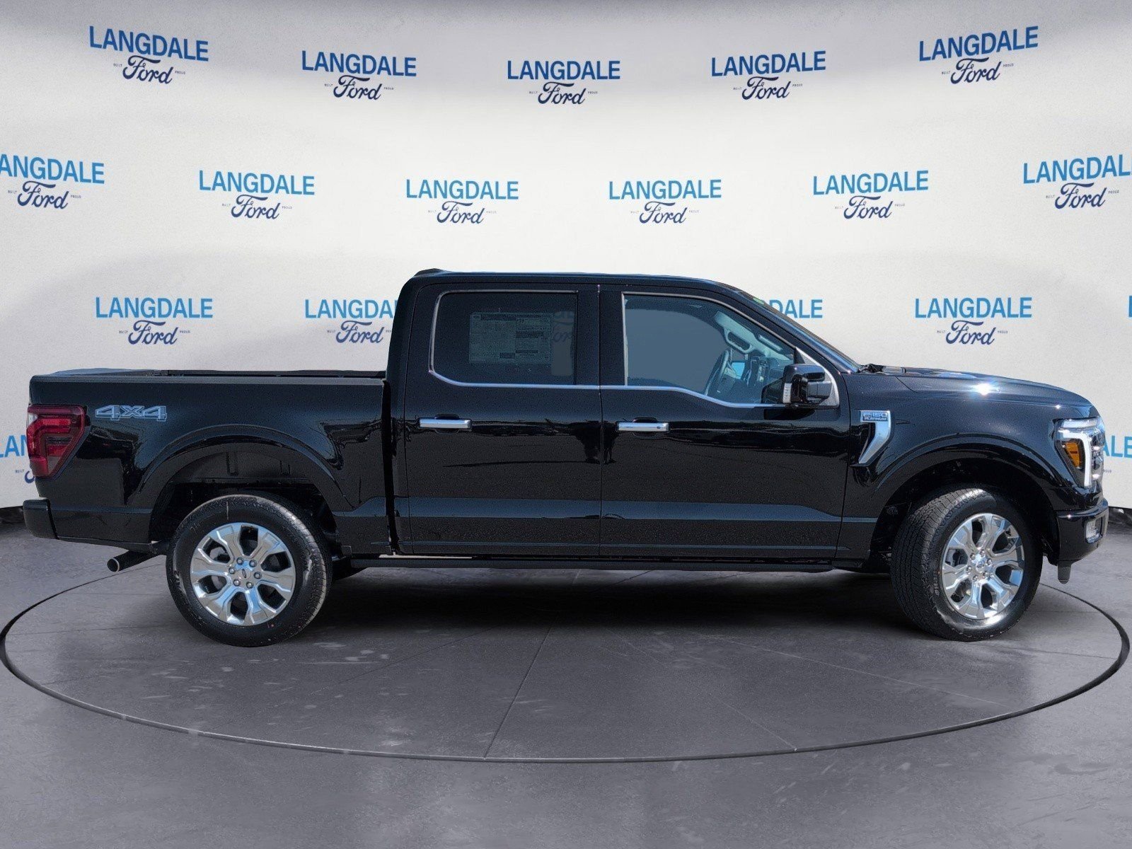 New 2026 Agate Black Metallic Ford Platinum image 3