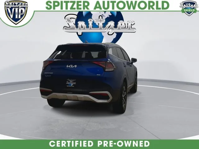 Certified Used 2024 Blue Kia EX image 9