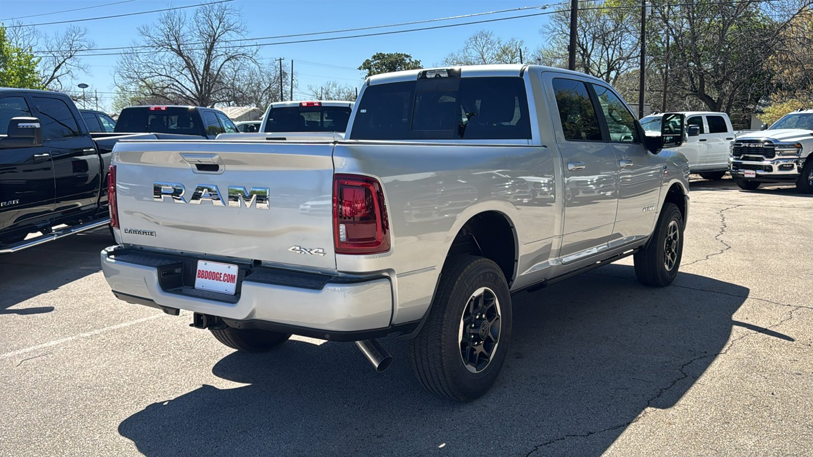 New 2026 Silver-Zynith Exterior Paint RAM Laramie image 5