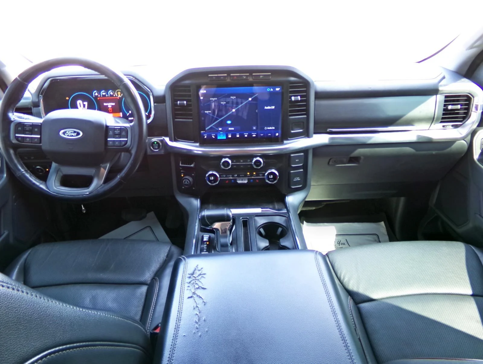 Used 2021 Oxford White Ford LARIAT image 7