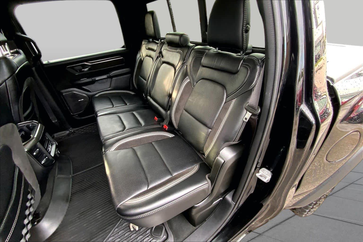 Used 2022 Diamond Black Crystal Pearlcoat Ram TRX image 32