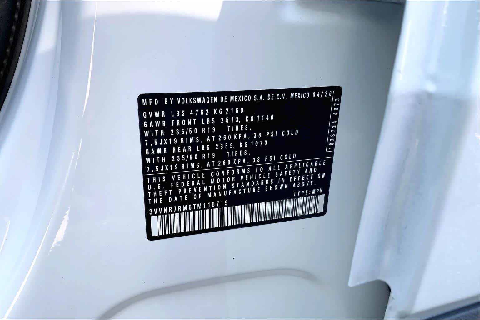 New 2026 Pure White Volkswagen SE image 22