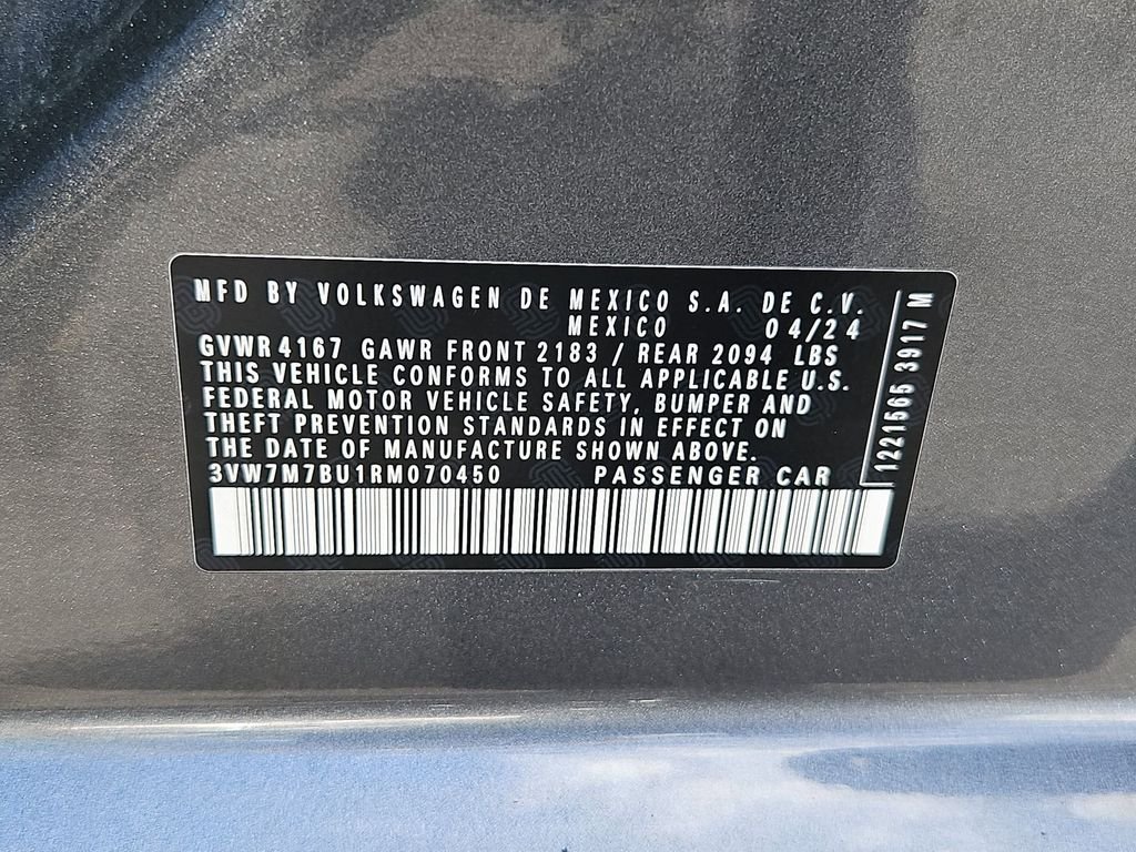 Used 2024 Platinum Gray Metallic Volkswagen 1.5T SE image 32