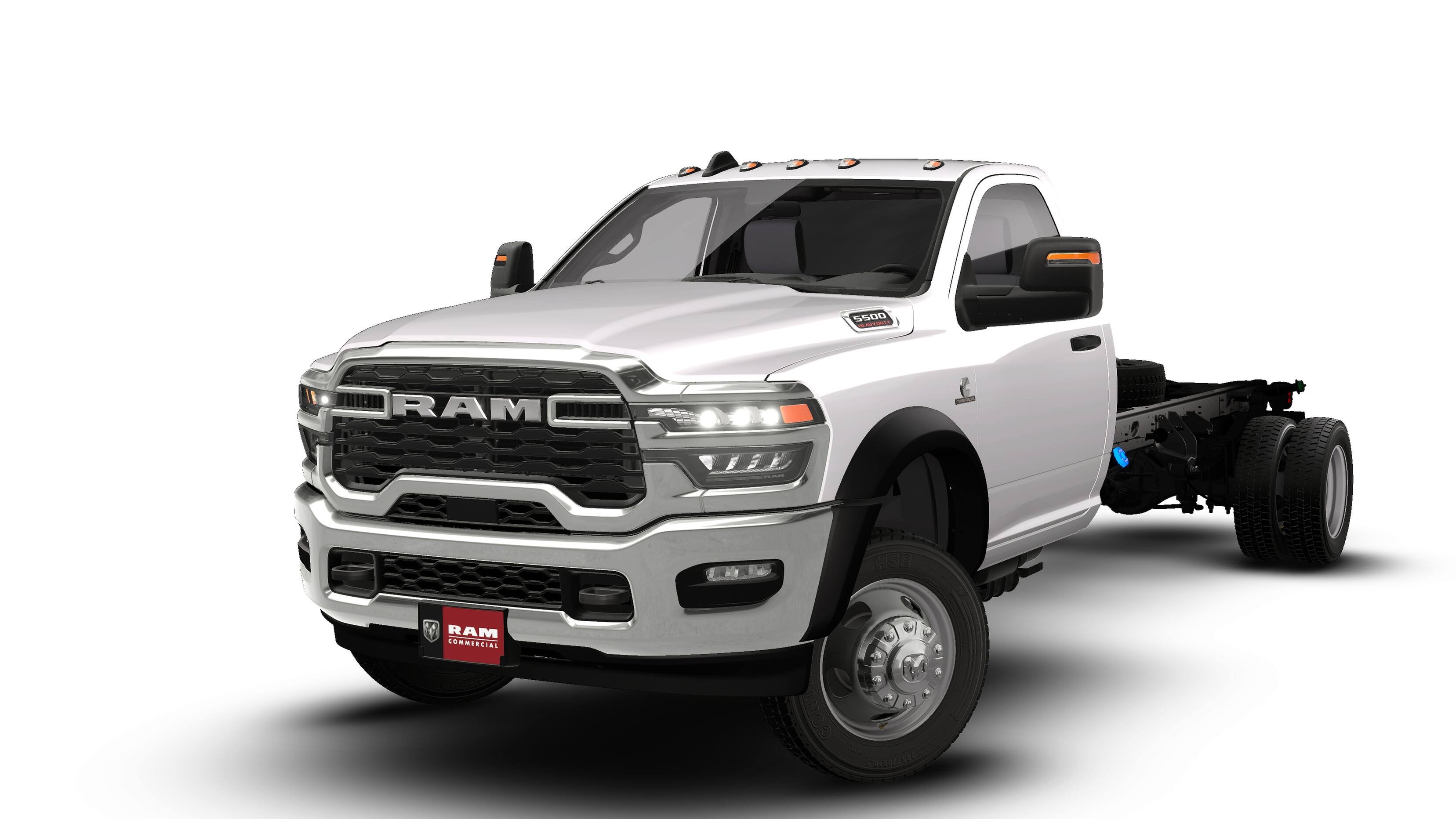 New 2026 Bright White Clear-Coat Exterior Paint RAM TRADESMAN image 1