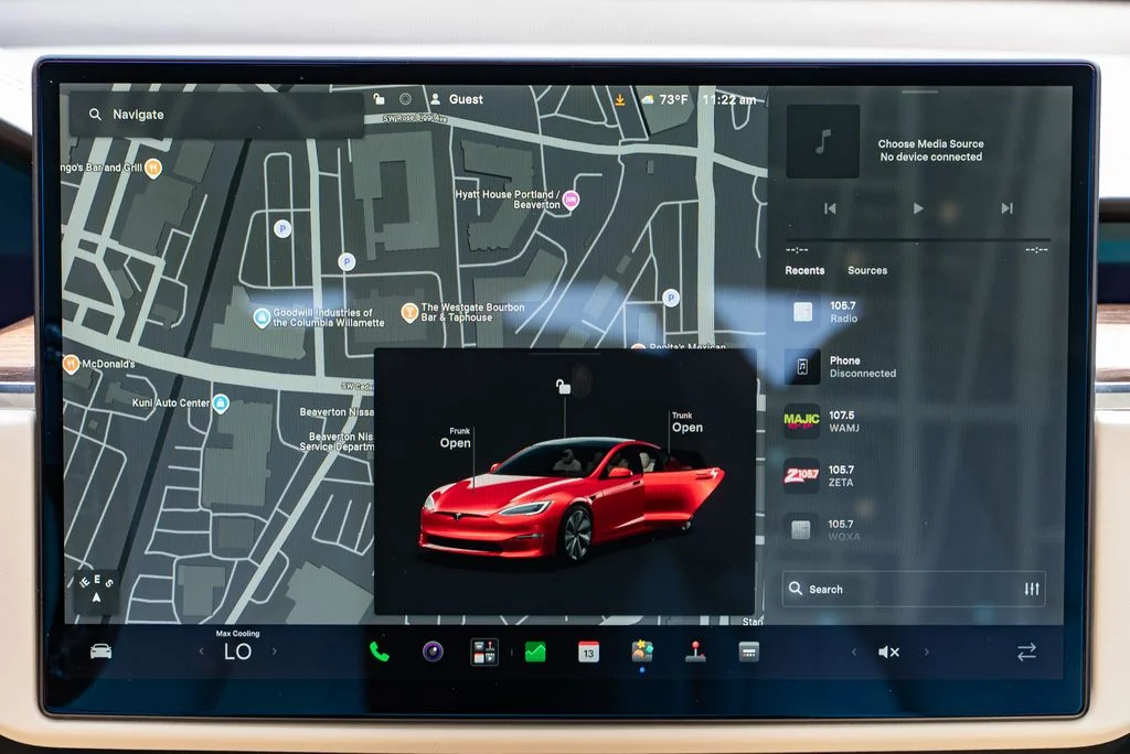 Used 2022 Red Tesla Base image 14