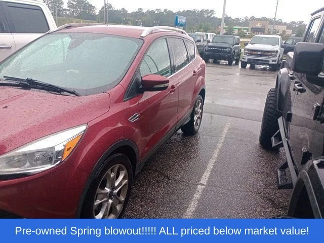 Used 2015 Red Ford Titanium image 6