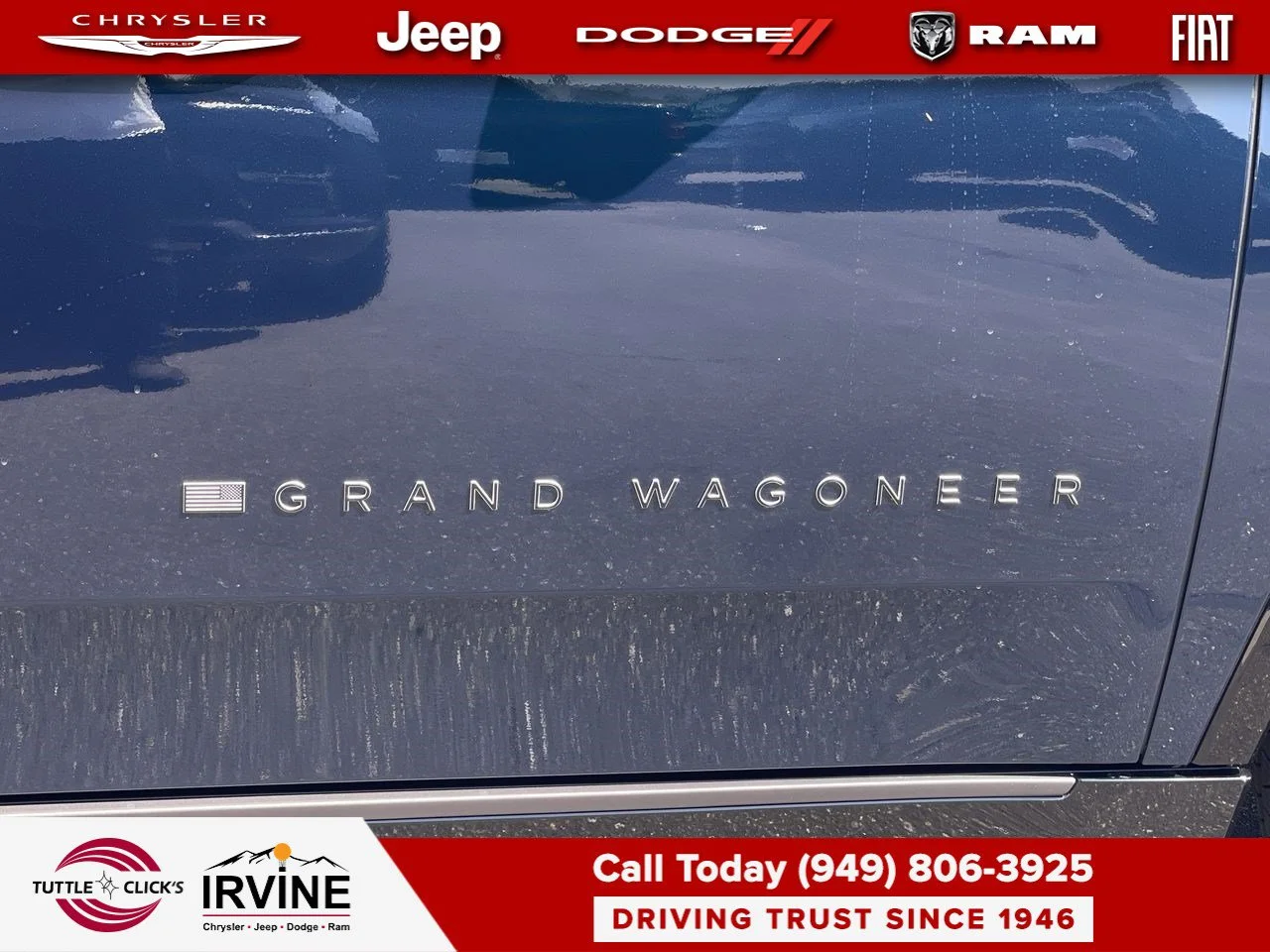 New 2026 Fathom Blue Pearl-Coat Exterior Paint Jeep Limited Reserve image 14
