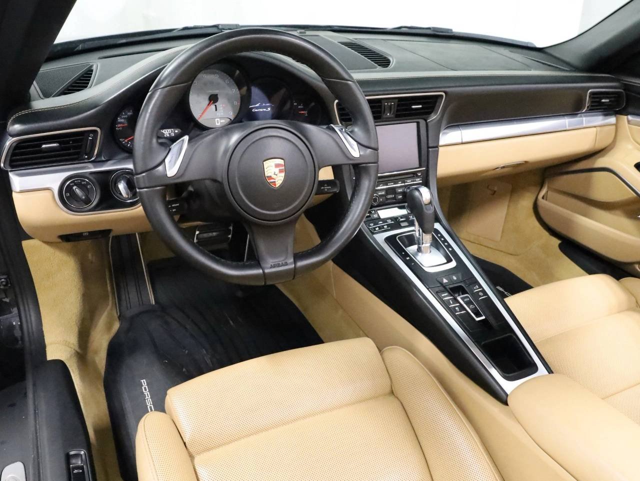 Used 2013 Basalt Black Metallic Porsche Carrera S Cabriolet image 4