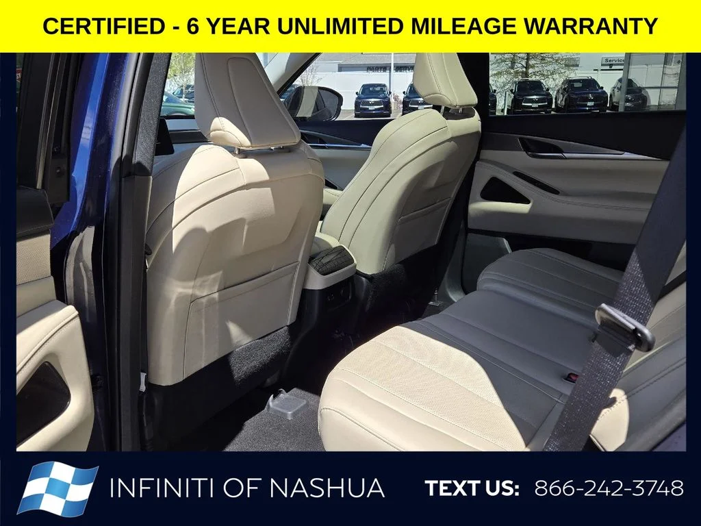 Certified Used 2023 Blue INFINITI LUXE image 24