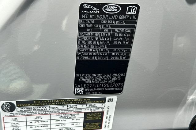 New 2026 Borasco Grey Land Rover X-Dynamic SE image 27
