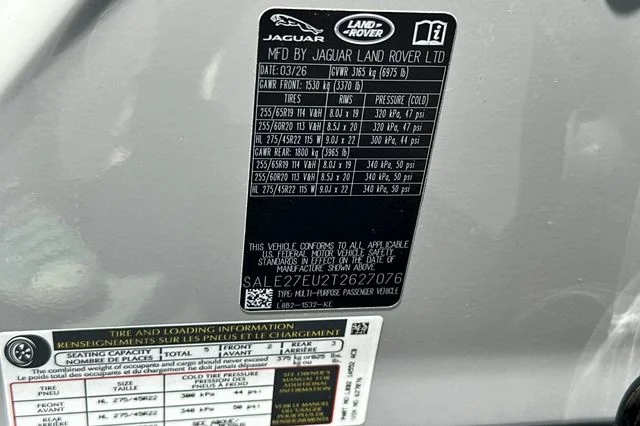 New 2026 Borasco Grey Land Rover X-Dynamic SE image 27
