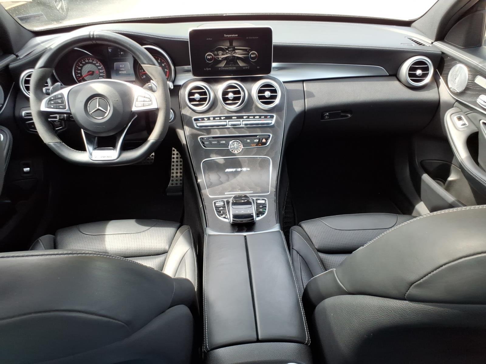 Used 2017 designo Diamond White Metallic Mercedes-Benz AMG® C 63 S image 24