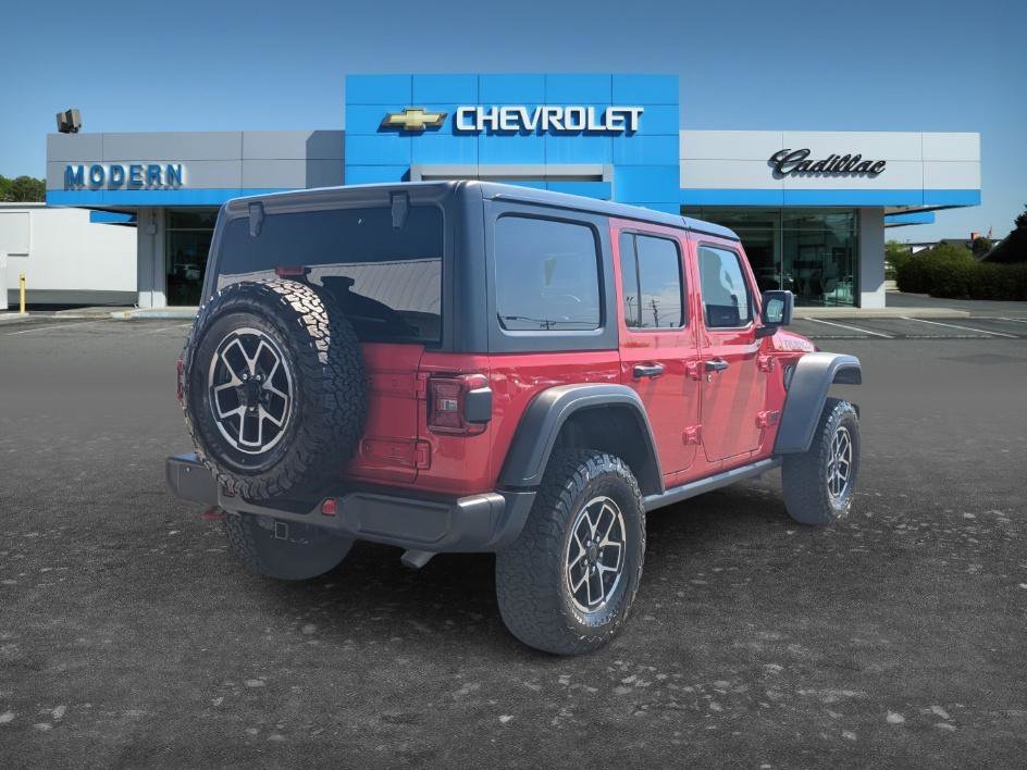 Used 2025 Firecracker Red Clearcoat Jeep Rubicon image 5