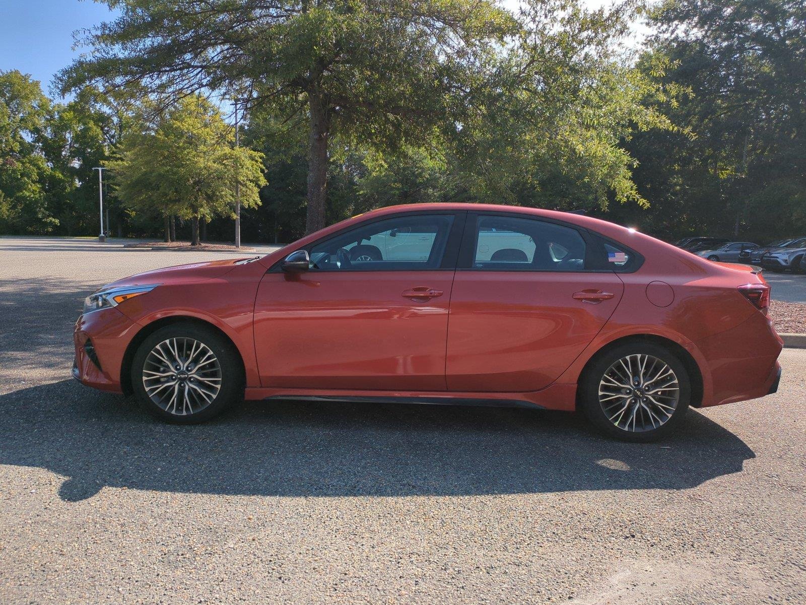 Used 2023 Fire Orange Kia GT-Line image 7