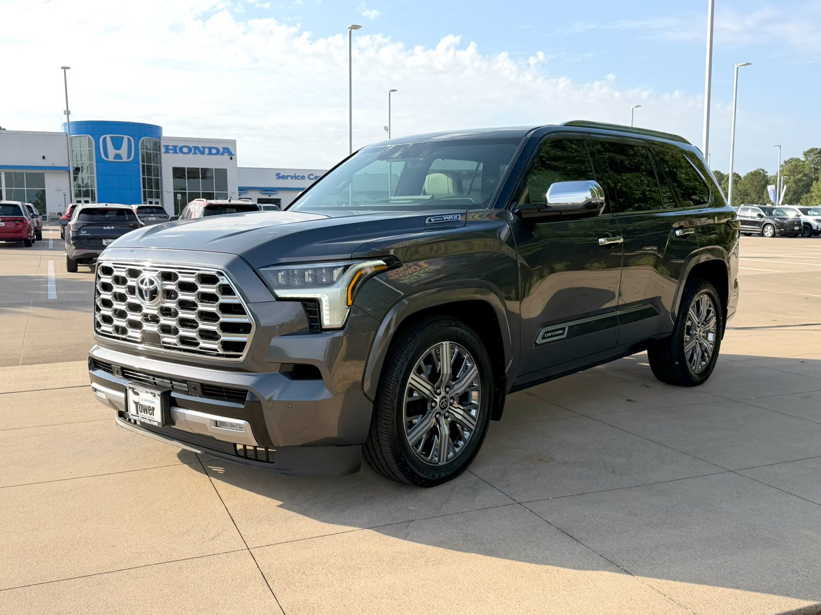 Used 2023 Magnetic Gray Metallic Toyota Capstone image 3