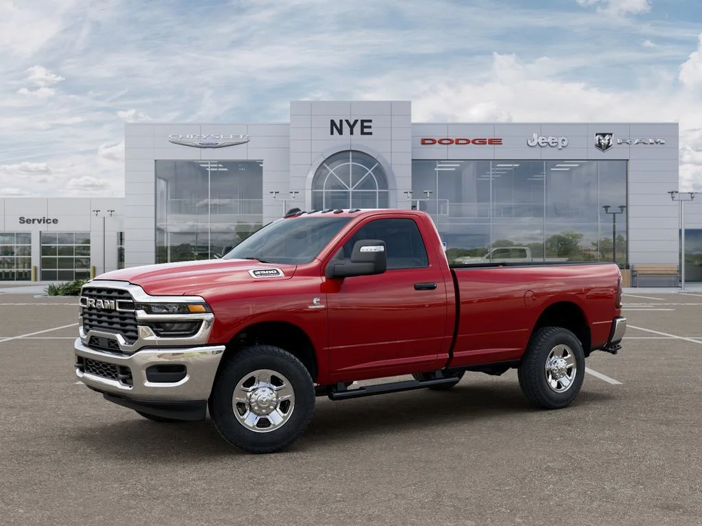 New 2026 Flame Red Clear-Coat Exterior Paint RAM Tradesman image 2