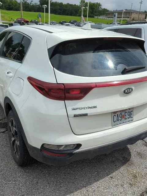 Used 2020 White Kia LX image 2