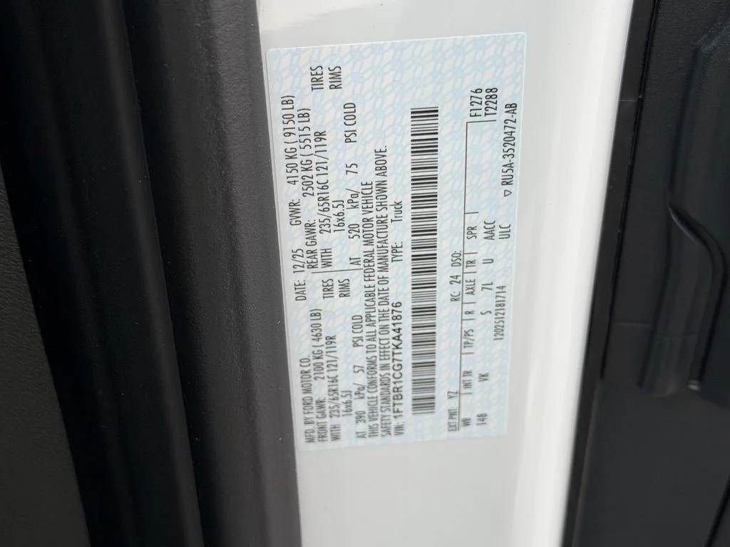 New 2026 Oxford White Ford Cargo Van image 12