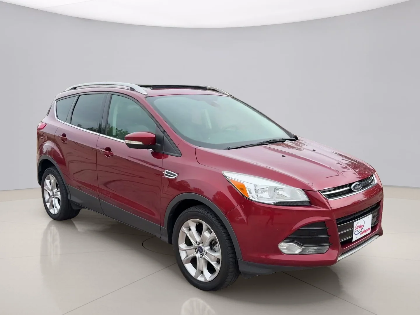 Used 2014 Orange Ford TITANIUM image 7