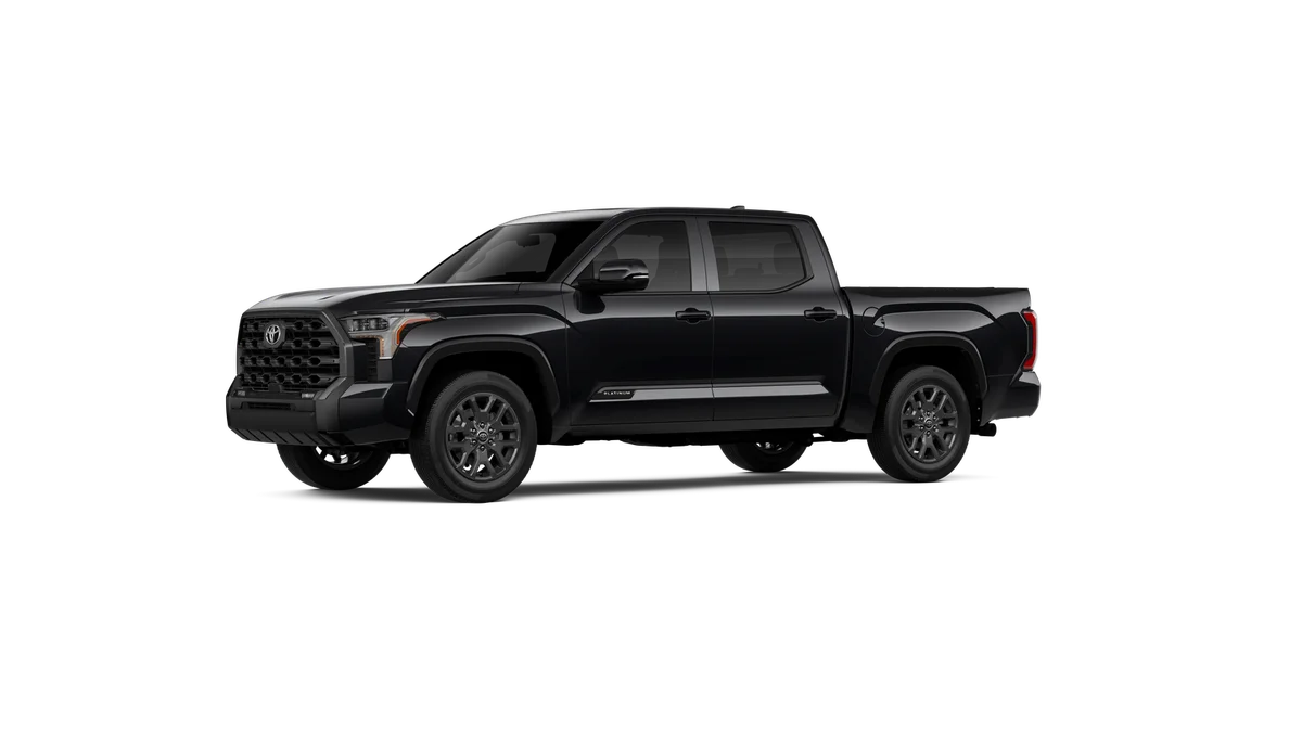 New 2026 Midnight Black Metallic Toyota Platinum image 2