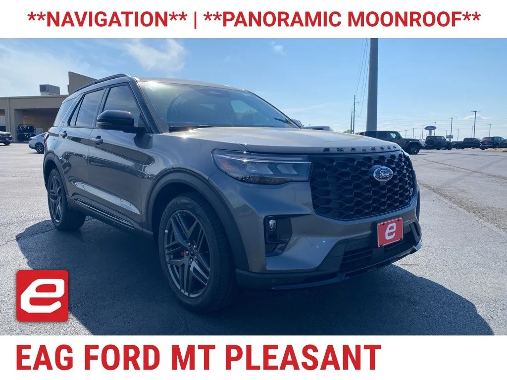 New 2026 Carbonized Gray Metallic Ford ST image 1