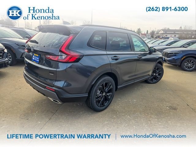 New 2026 Meteorite Gray Metallic Honda AWD Sport Touring Hybrid image 5