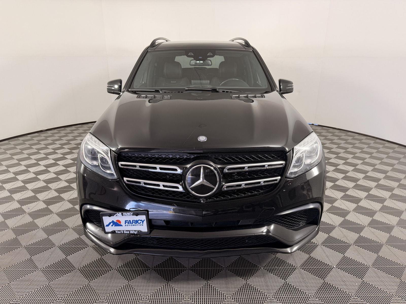 Used 2017 Obsidian Black Metallic Mercedes AMG GLS 63 image 11