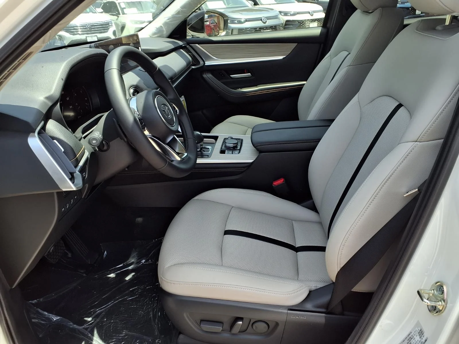 New 2026 Rhodium White Premium Mazda 3.3 Turbo Premium Sport AWD image 15