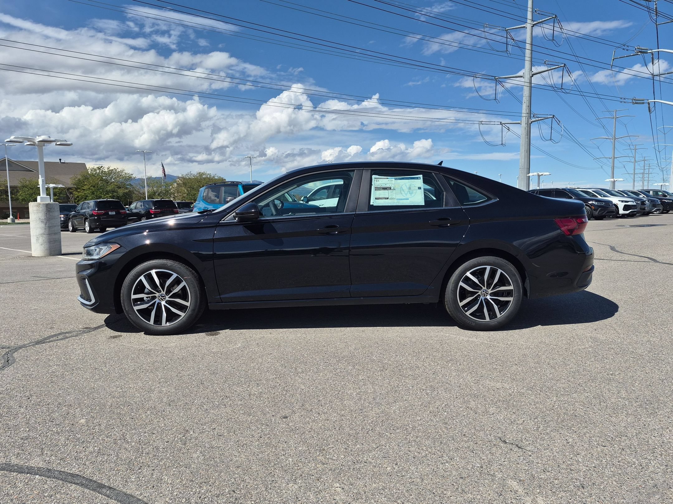 New 2027 Deep Black Pearl Volkswagen SE image 7