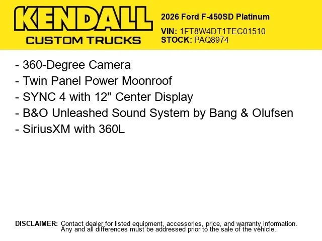 Used 2026 White Ford Platinum image 2