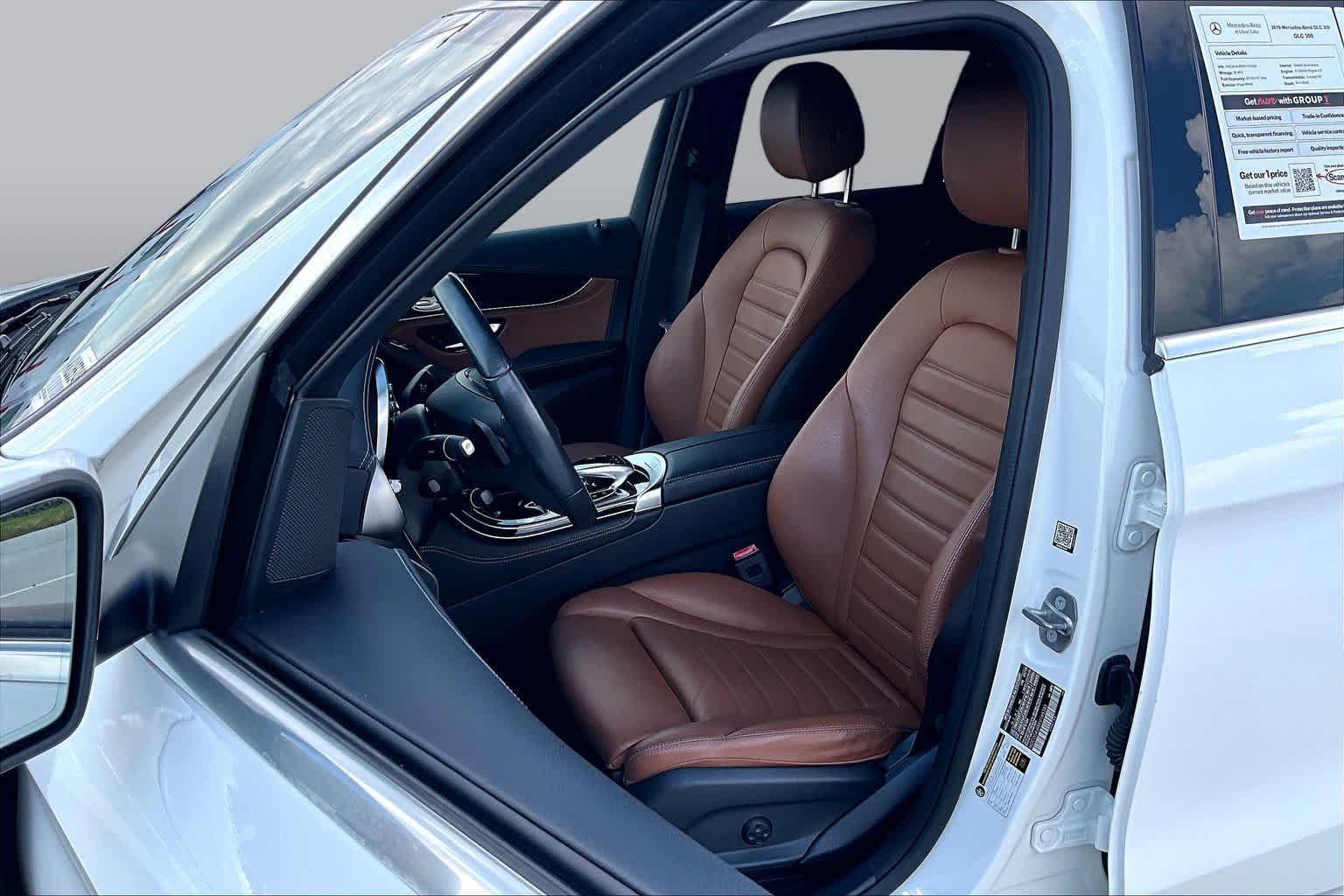 Used 2019 Polar White Mercedes-Benz GLC 300 image 8