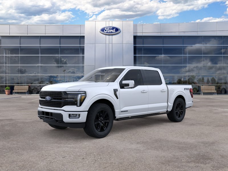 New 2026 Star White Metallic Tri-Coat Ford Platinum image 2