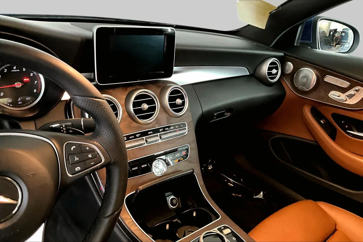 Used 2017 Brilliant Blue Metallic Mercedes-Benz C 300 image 7