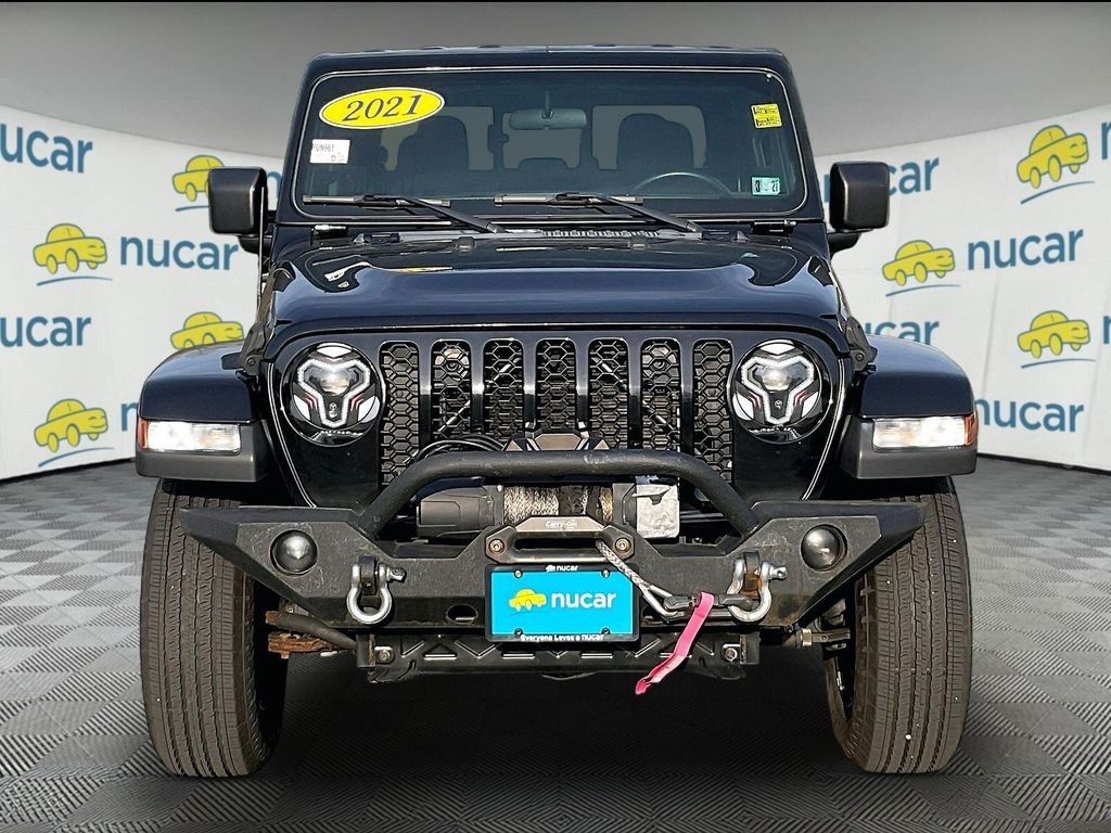 Used 2021 Black Jeep Sport image 2