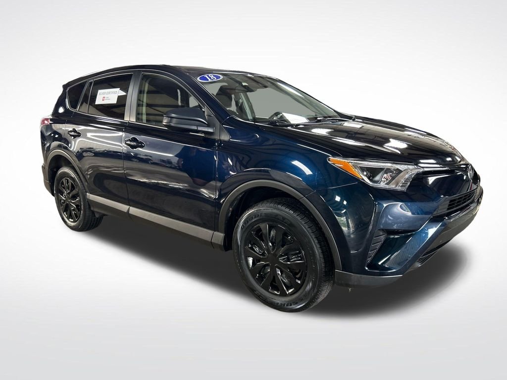 Certified Used 2018 Blue Toyota LE image 7