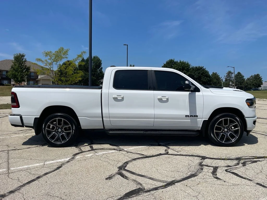 Used 2021 Bright White Clearcoat Ram Sport image 6