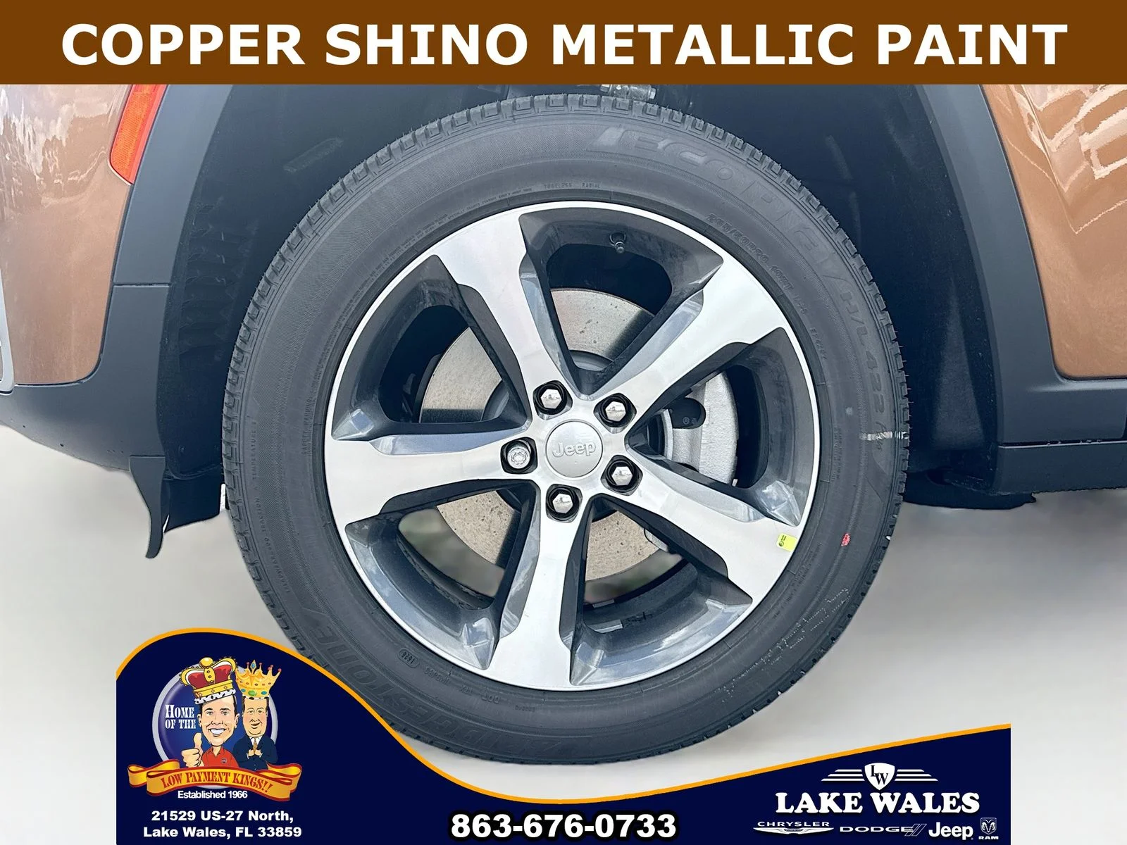 New 2026 Copper Shino Metallic Clear-Coat Exterior Paint Jeep Limited image 31