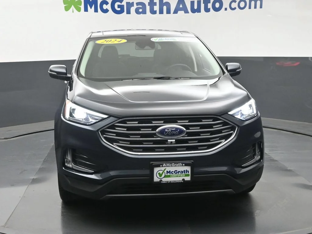 Used 2024 Blue Ford Titanium image 5