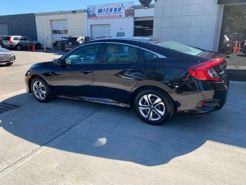 Used 2016 Black Honda LX Sedan 4D image 12