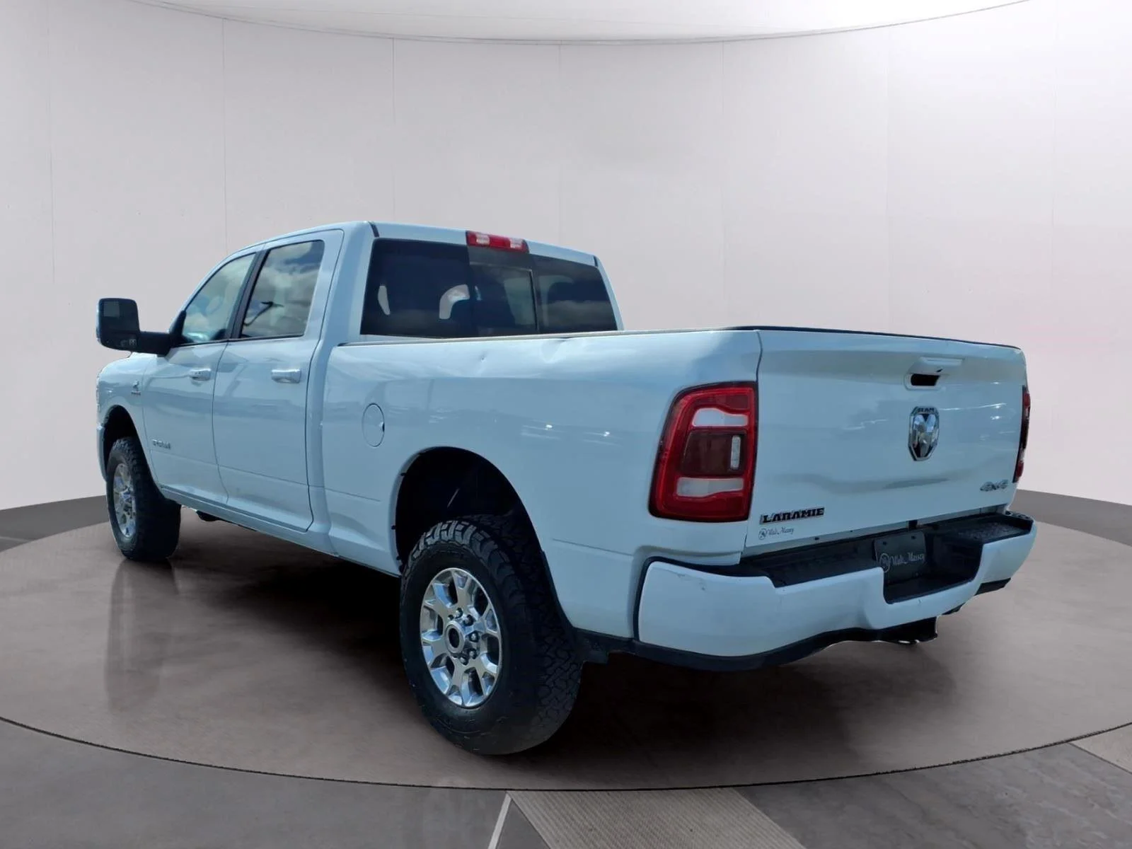 Used 2024 Bright White Clearcoat Ram Laramie image 3