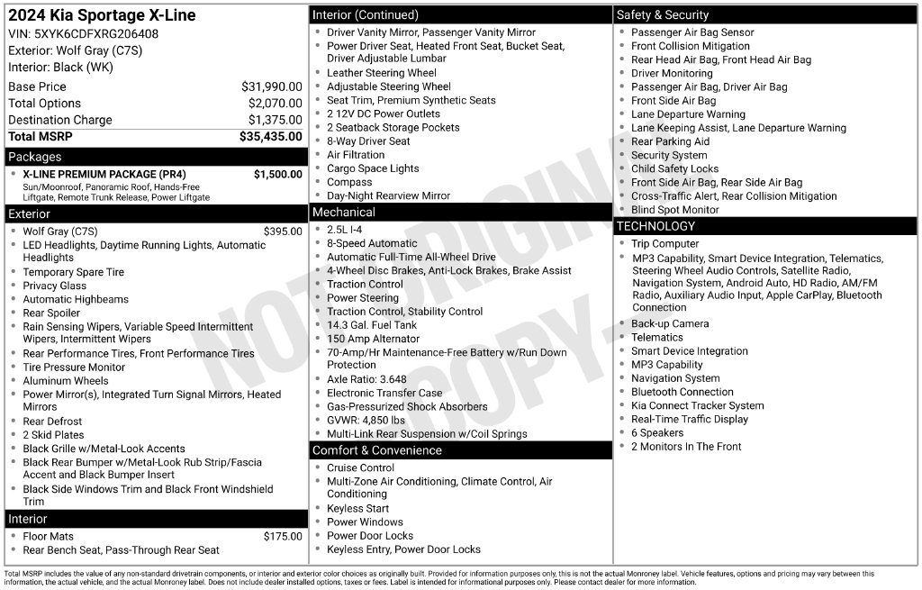 Used 2024 Gray Kia X-Line image 31