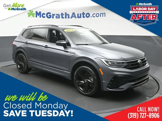 2024 Volkswagen Tiguan 2.0T SE R-Line Black