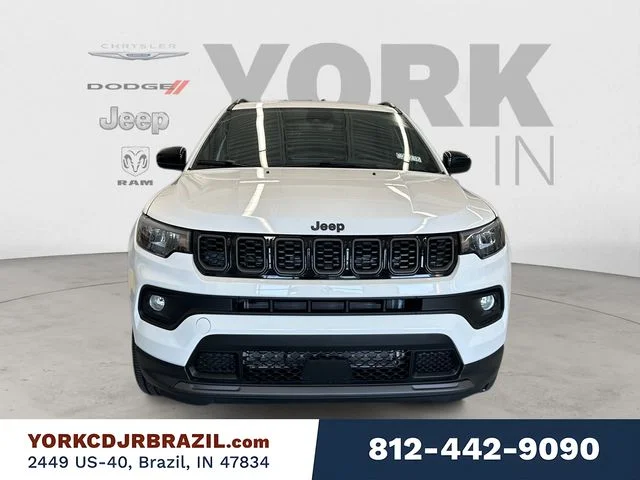 New 2026 Bright White Clear-Coat Exterior Paint Jeep Latitude image 8