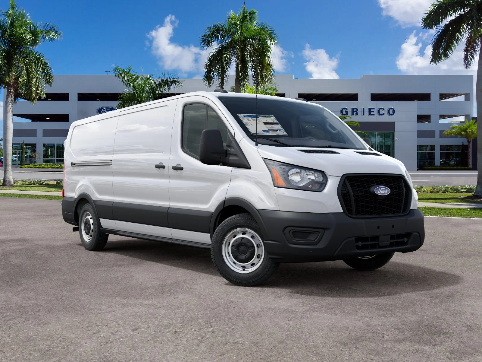 New 2027 Oxford White Ford Cargo Van image 24