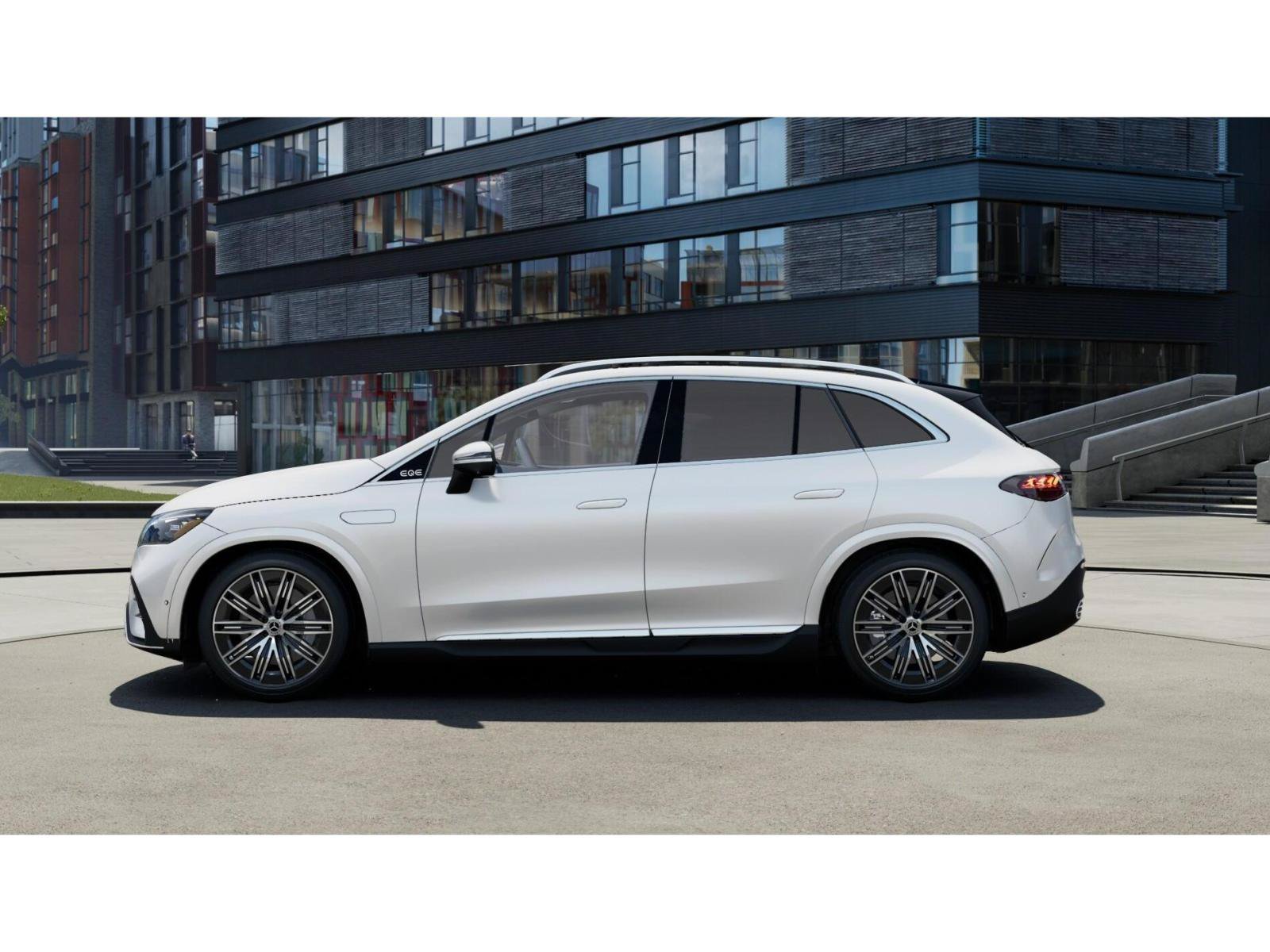 New 2027 MANUFAKTUR Moonlight White Metallic Mercedes-Benz EQE 320+ image 34