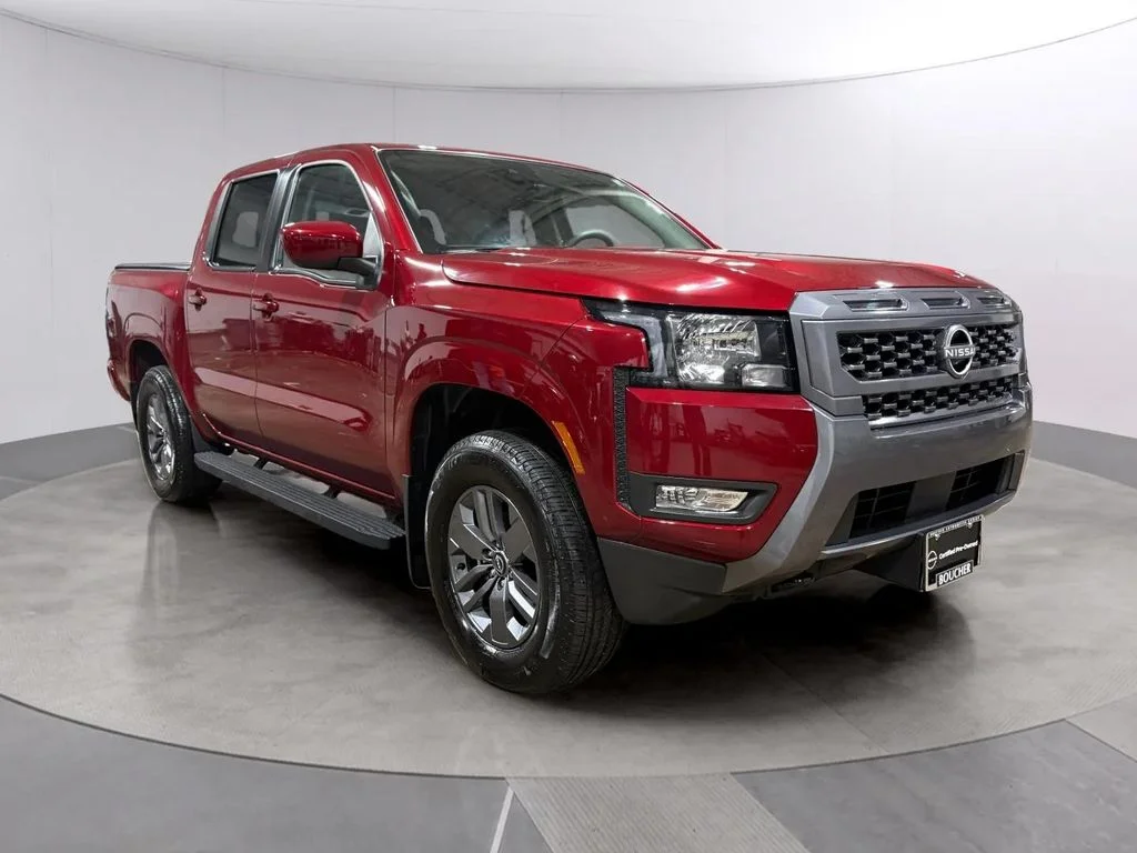 Certified Used 2025 Cardinal Red Metallic Tricoat Nissan SV image 2